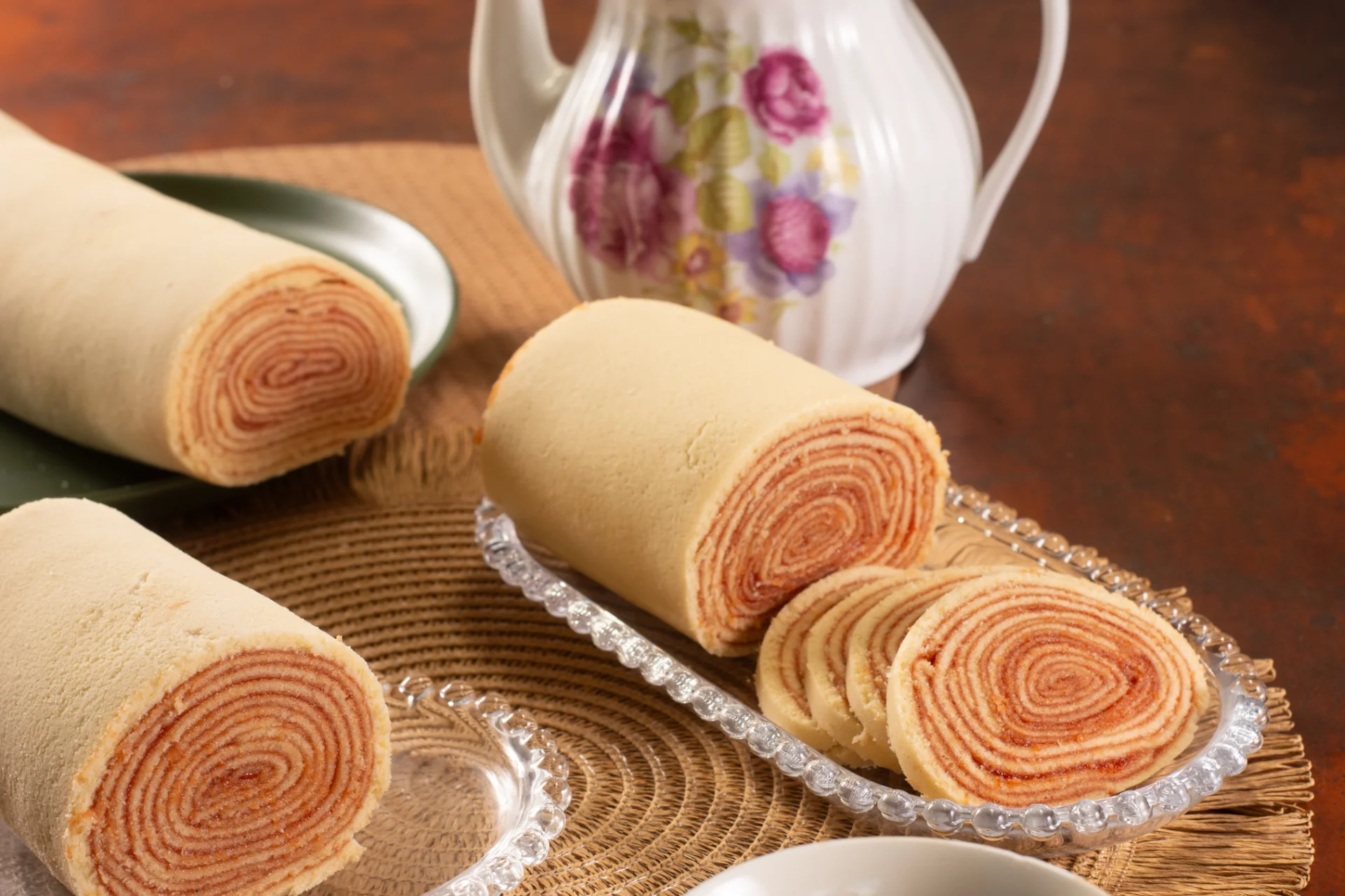 Bolo de rolo de goiaba